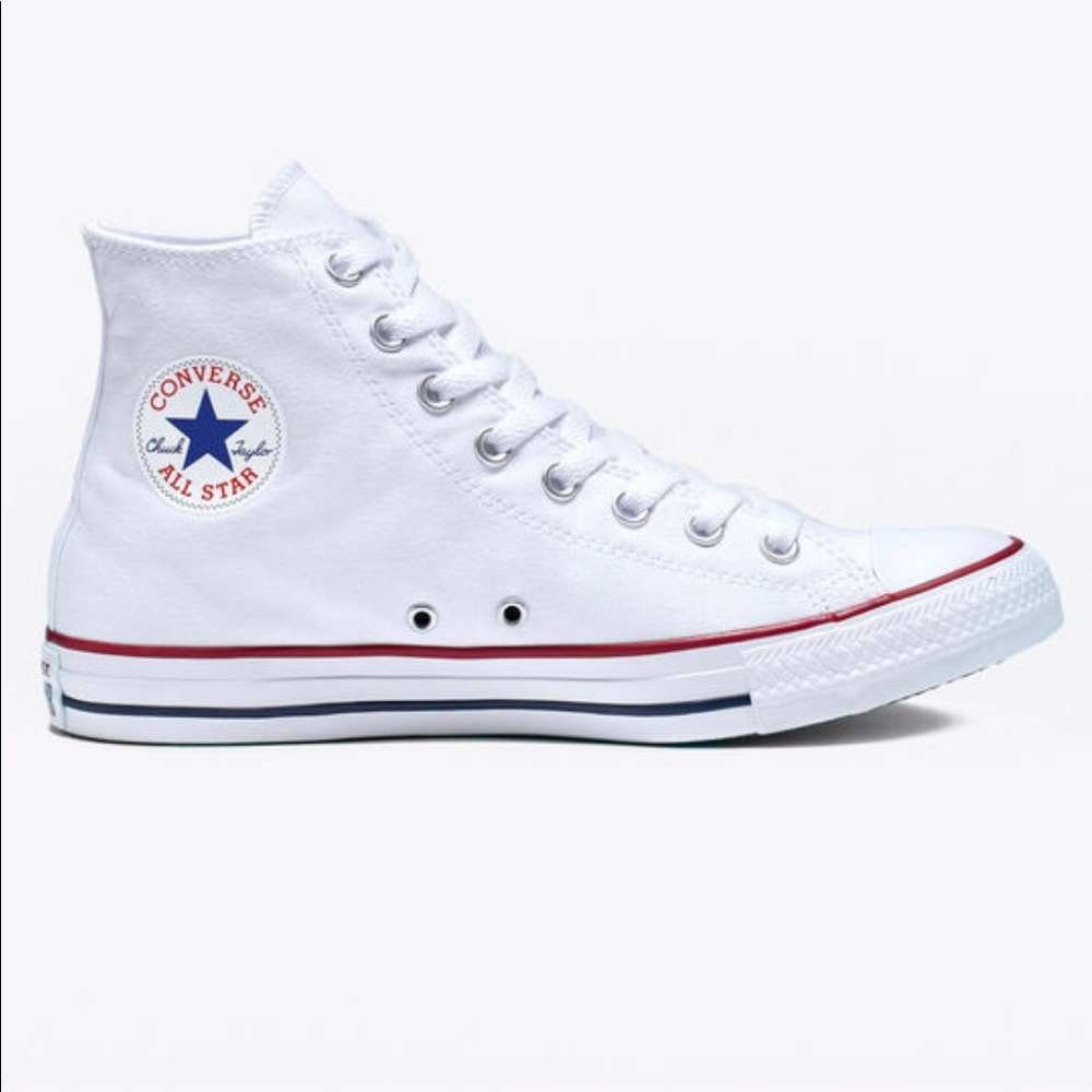 White high top converse